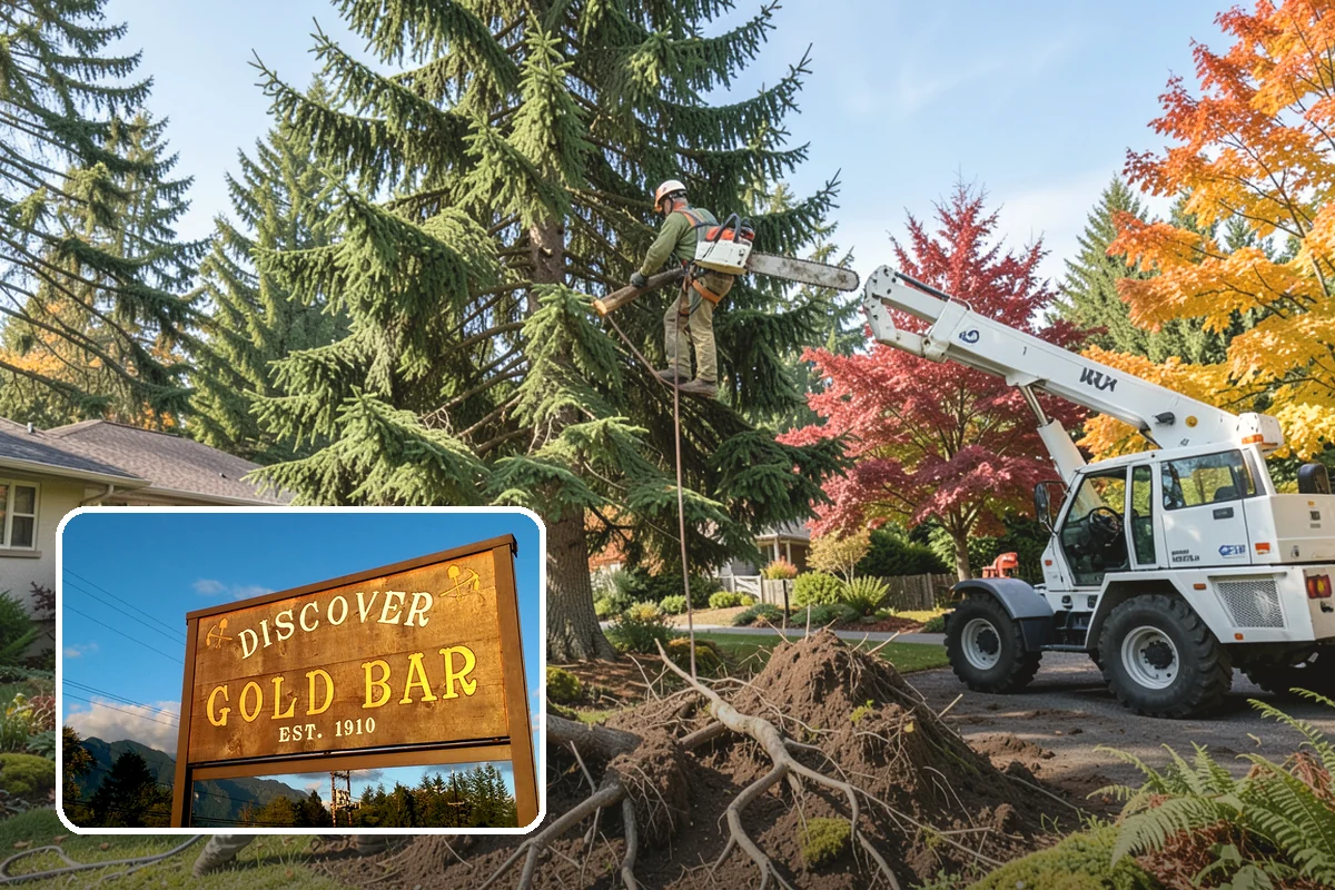 Stump chemical treatment in Gold Bar, Snohomish County, WA - Removes tripping hazards and obstructions
