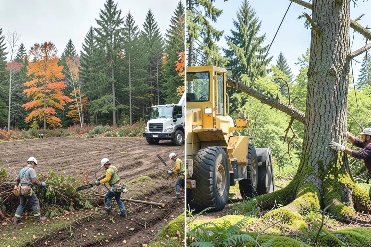 Stump chemical treatment in Gold Bar, Snohomish County, WA - Locate and mark utilities before work