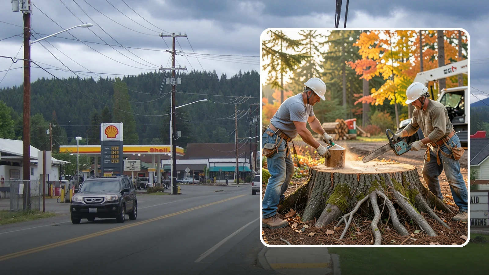 Stump chemical treatment in Granite Falls, Snohomish County, WA - The application of approved products to speed stump breakdown or prevent resprouting.