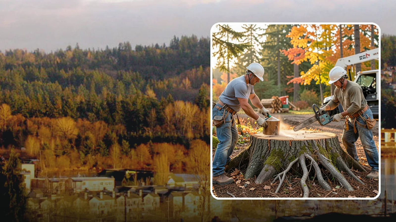 Stump chemical treatment in Kenmore, King County, WA - The application of approved products to speed stump breakdown or prevent resprouting.