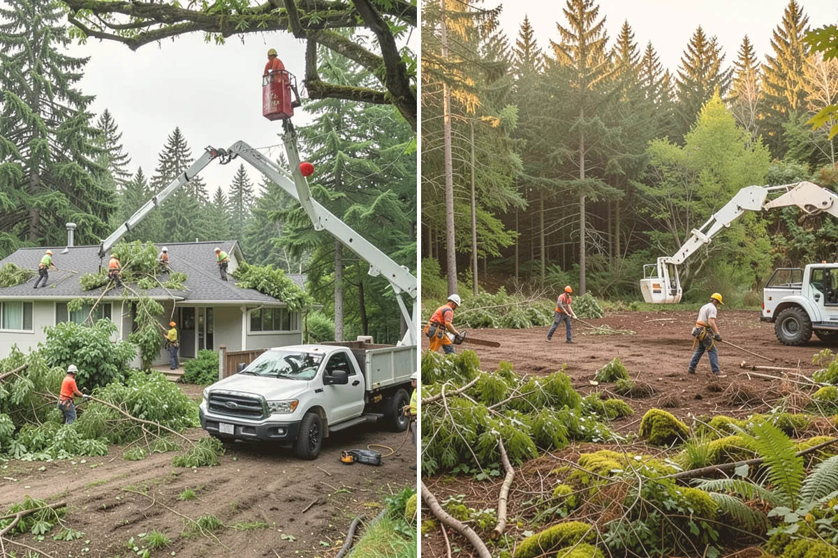 Stump chemical treatment in Kent, King County, WA - Locate and mark utilities before work