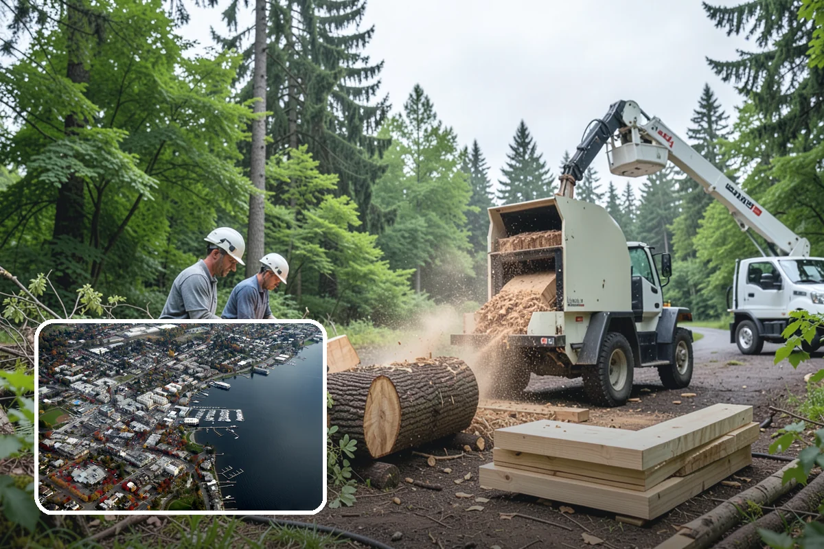 Stump chemical treatment in Kirkland, King County, WA - Removes tripping hazards and obstructions