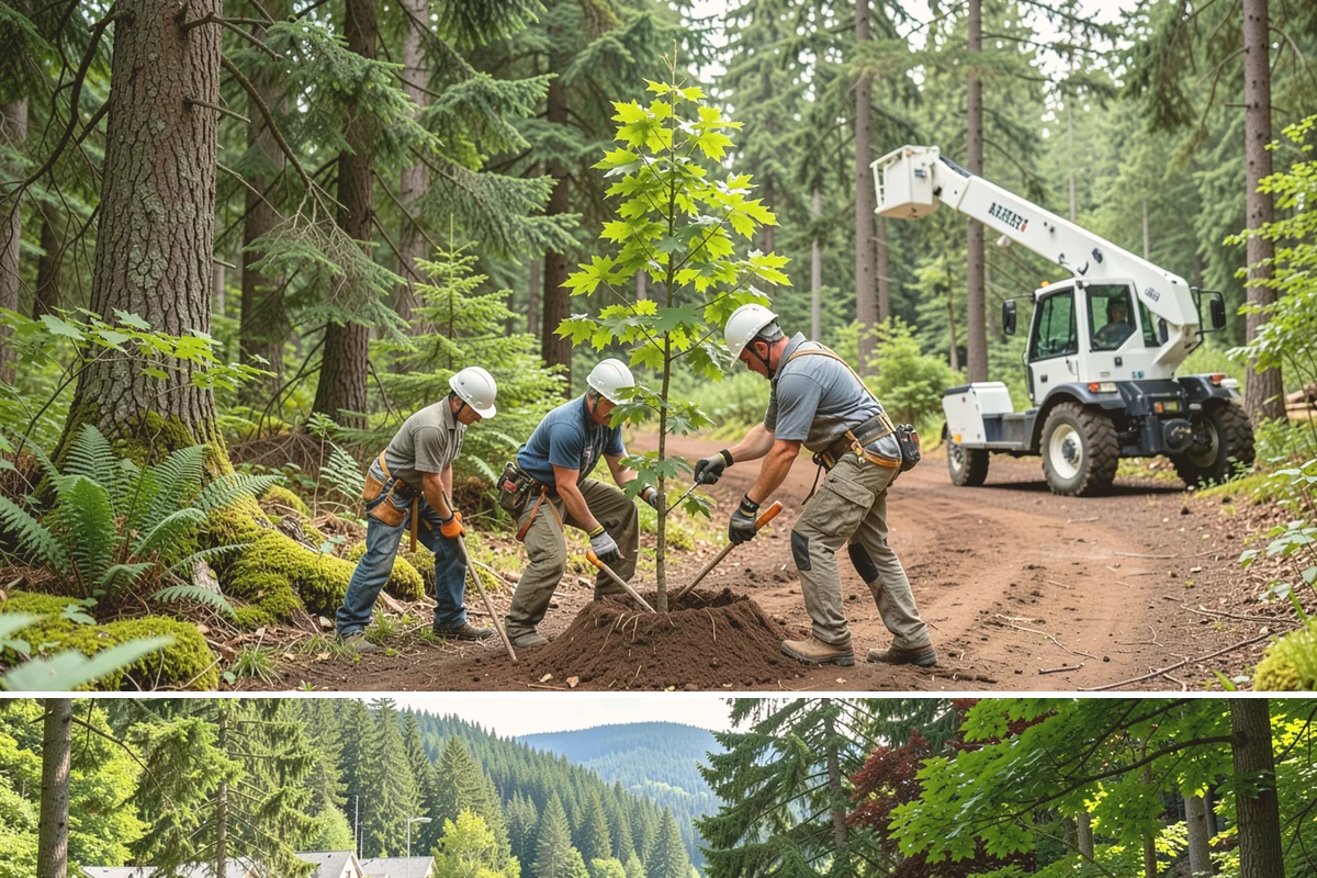 Stump chemical treatment in Lake Forest Park, King County, WA - This treatment can generally be performed year-round in Puget Sound weather but must be scheduled before new growth emerges to...