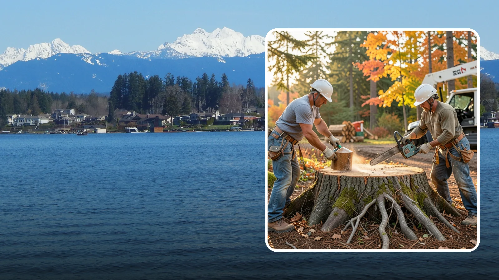 Stump chemical treatment in Lake Stevens, Snohomish County, WA - The application of approved products to speed stump breakdown or prevent resprouting.