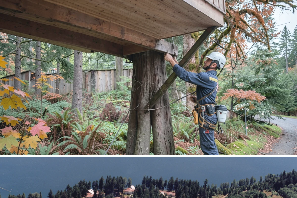Stump chemical treatment in Lakewood, Pierce County, WA - This treatment can generally be performed year-round in Puget Sound weather but must be scheduled before new growth emerges to...