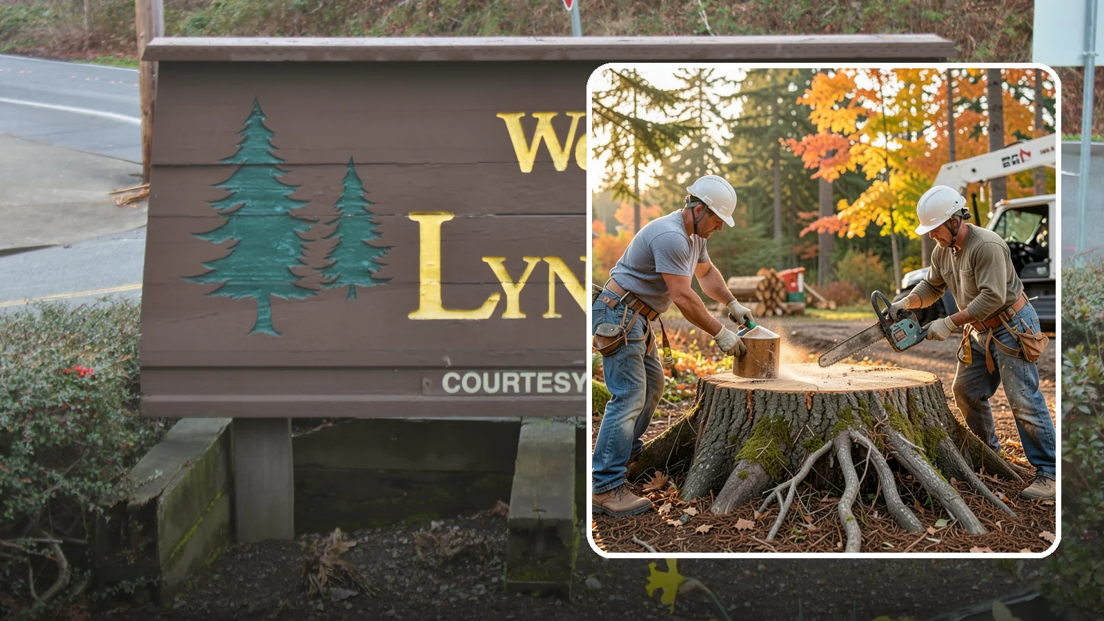 Stump chemical treatment in Lynnwood, Snohomish County, WA - The application of approved products to speed stump breakdown or prevent resprouting.