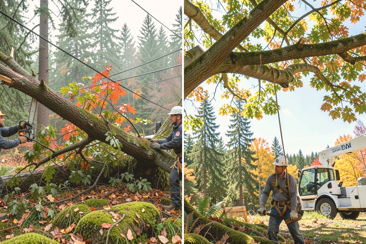 Stump chemical treatment in Lynnwood, Snohomish County, WA - Locate and mark utilities before work