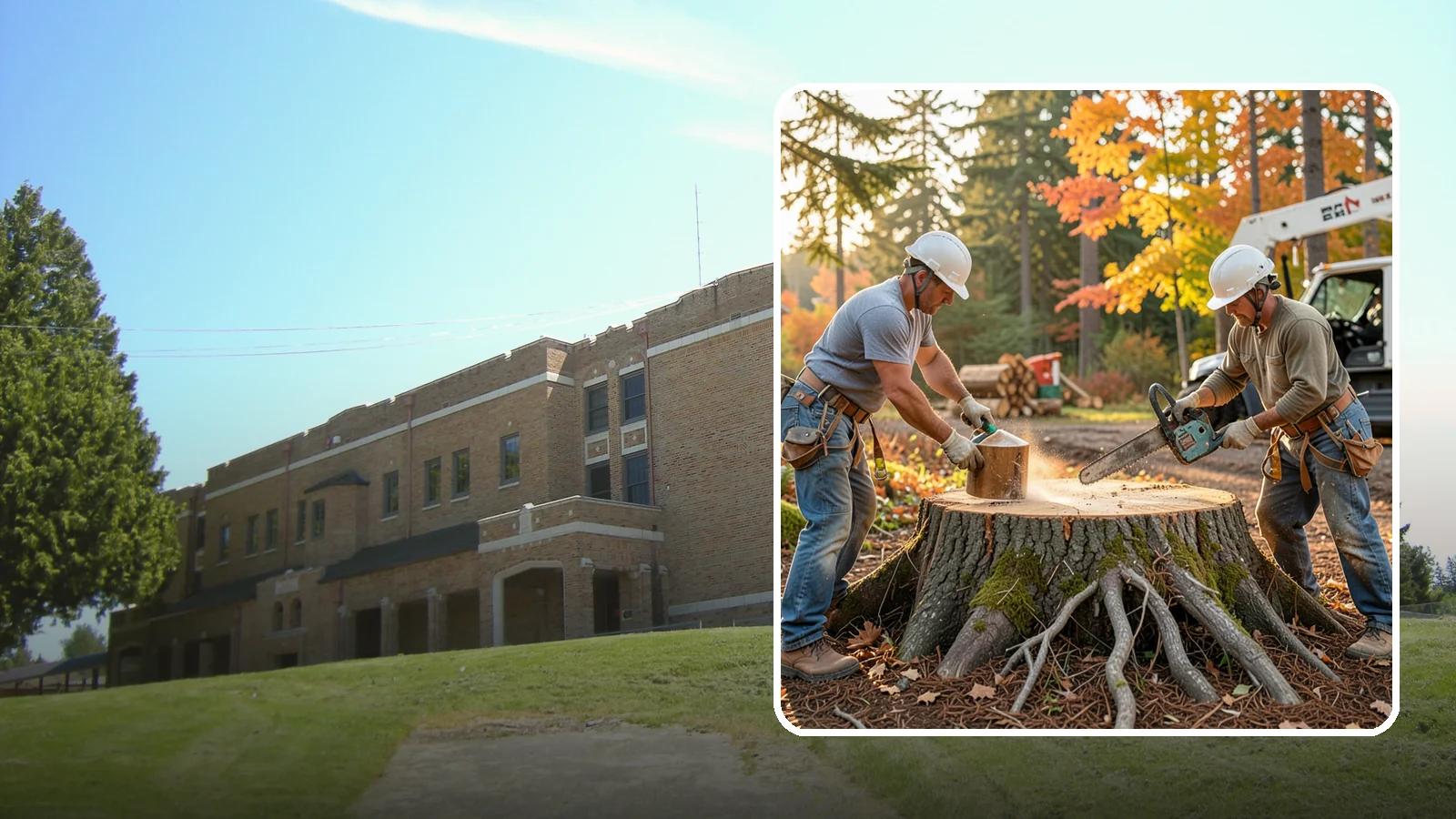 Stump chemical treatment in Maple Valley, King County, WA - The application of approved products to speed stump breakdown or prevent resprouting.