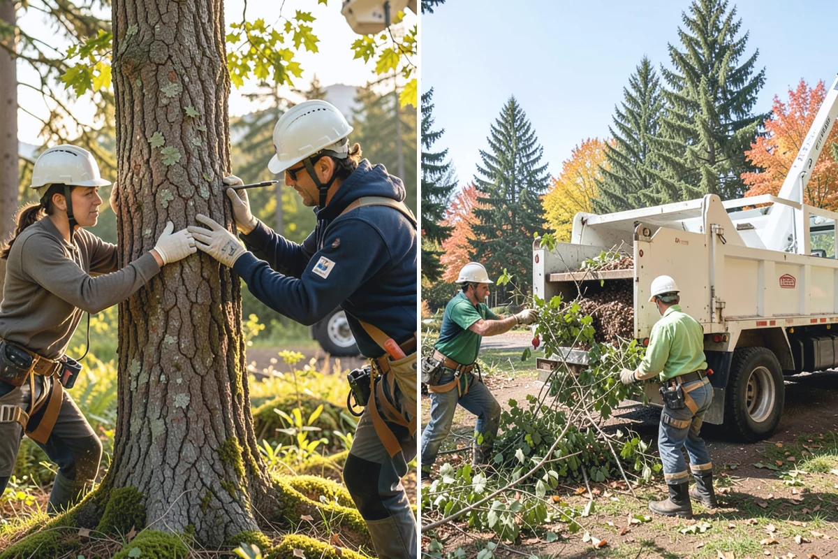Stump chemical treatment in Medina, King County, WA - Locate and mark utilities before work