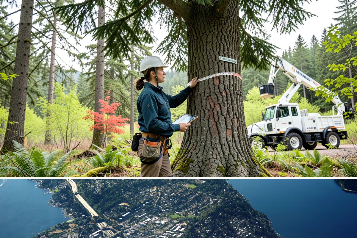 Stump chemical treatment in Mercer Island, King County, WA - This treatment can generally be performed year-round in Puget Sound weather but must be scheduled before new growth emerges to...