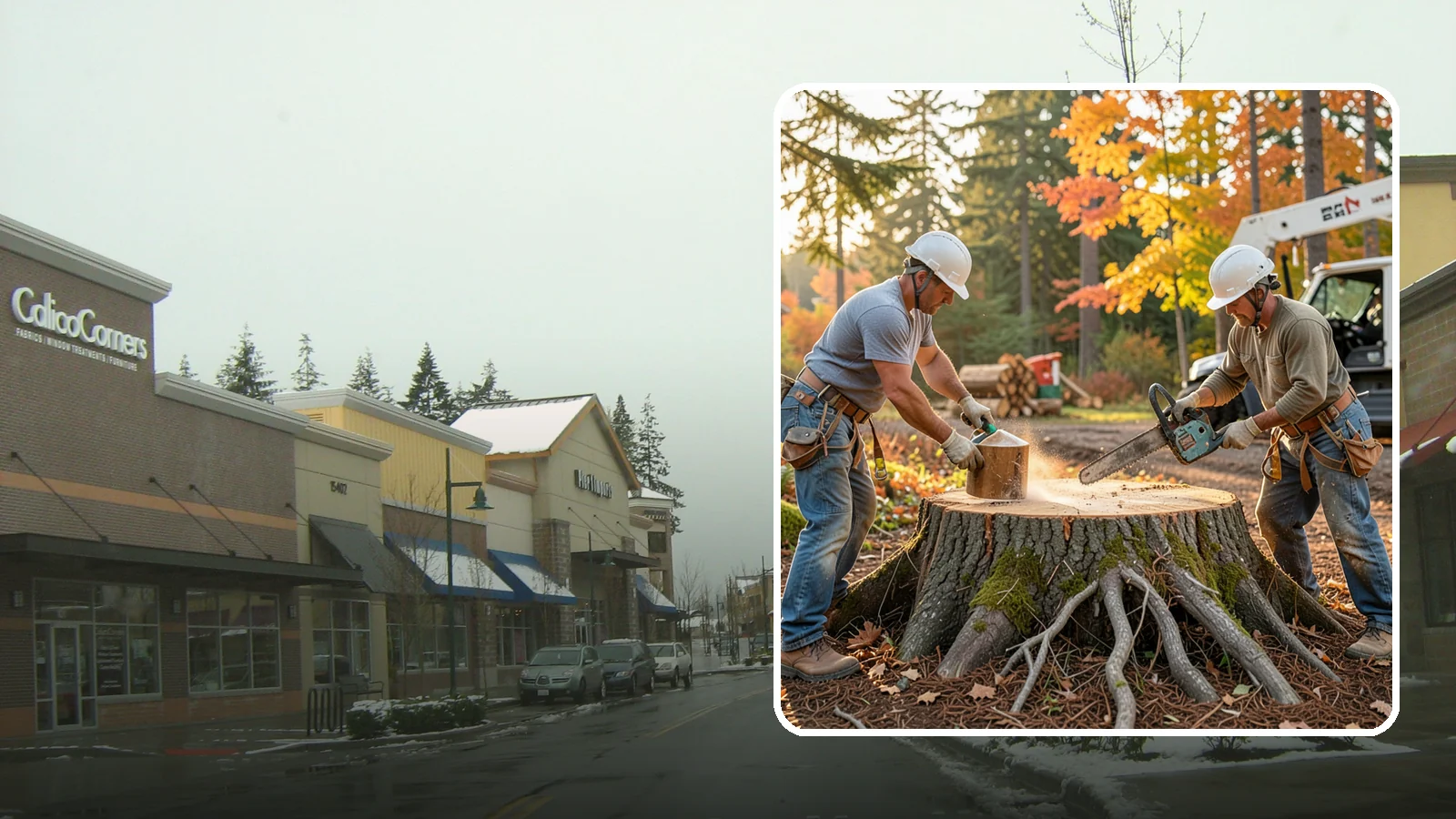 Stump chemical treatment in Mill Creek, Snohomish County, WA - The application of approved products to speed stump breakdown or prevent resprouting.