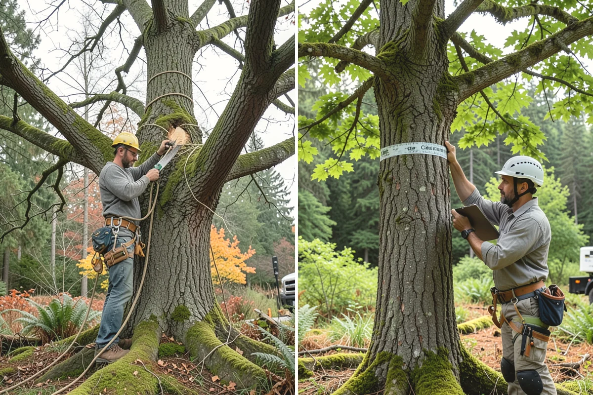 Stump chemical treatment in Mill Creek, Snohomish County, WA - Locate and mark utilities before work