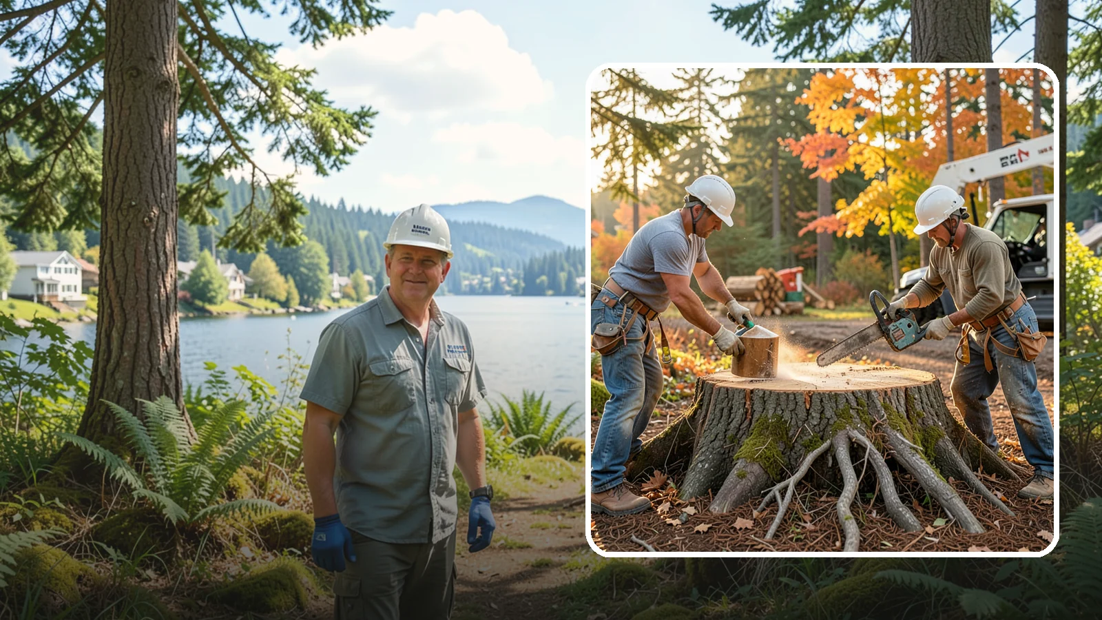 Stump chemical treatment in Milton, King County, WA - The application of approved products to speed stump breakdown or prevent resprouting.