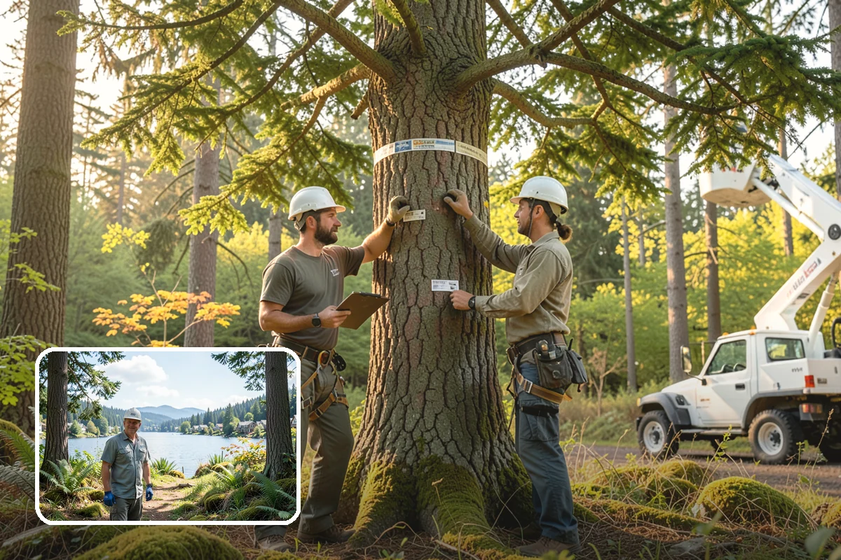 Stump chemical treatment in Milton, King County, WA - Removes tripping hazards and obstructions