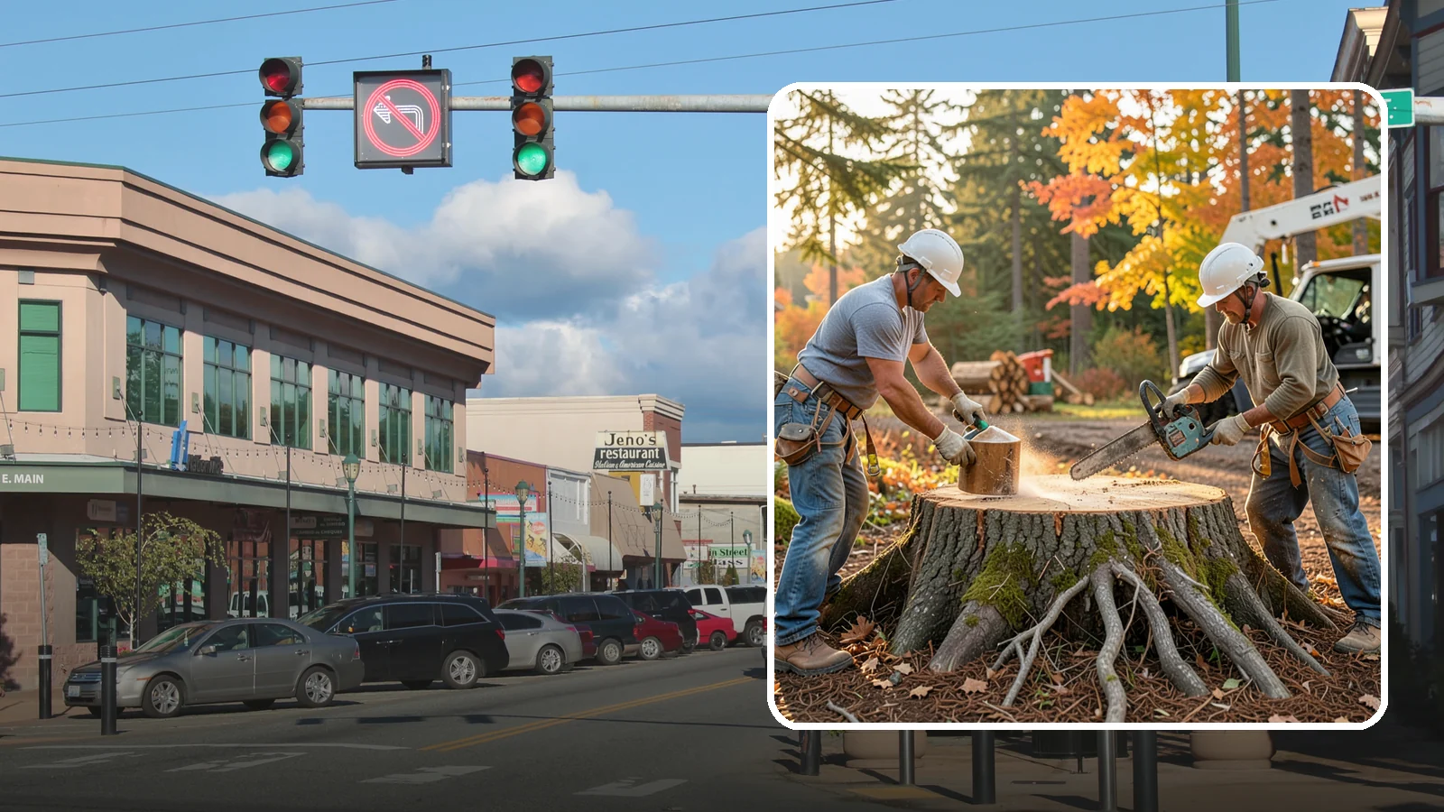 Stump chemical treatment in Monroe, Snohomish County, WA - The application of approved products to speed stump breakdown or prevent resprouting.