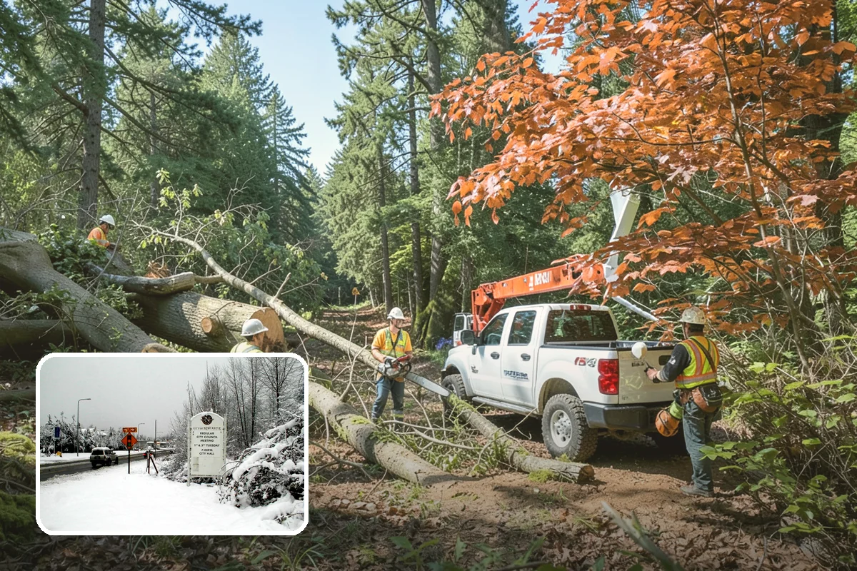 Stump chemical treatment in Newcastle, King County, WA - Removes tripping hazards and obstructions