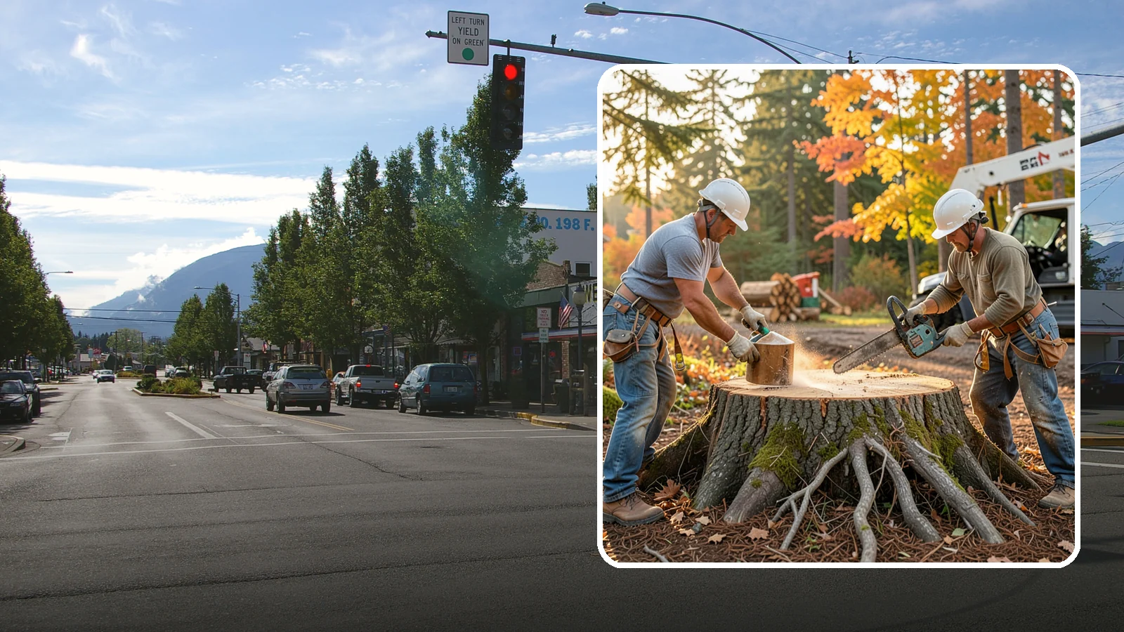 Stump chemical treatment in North Bend, King County, WA - The application of approved products to speed stump breakdown or prevent resprouting.