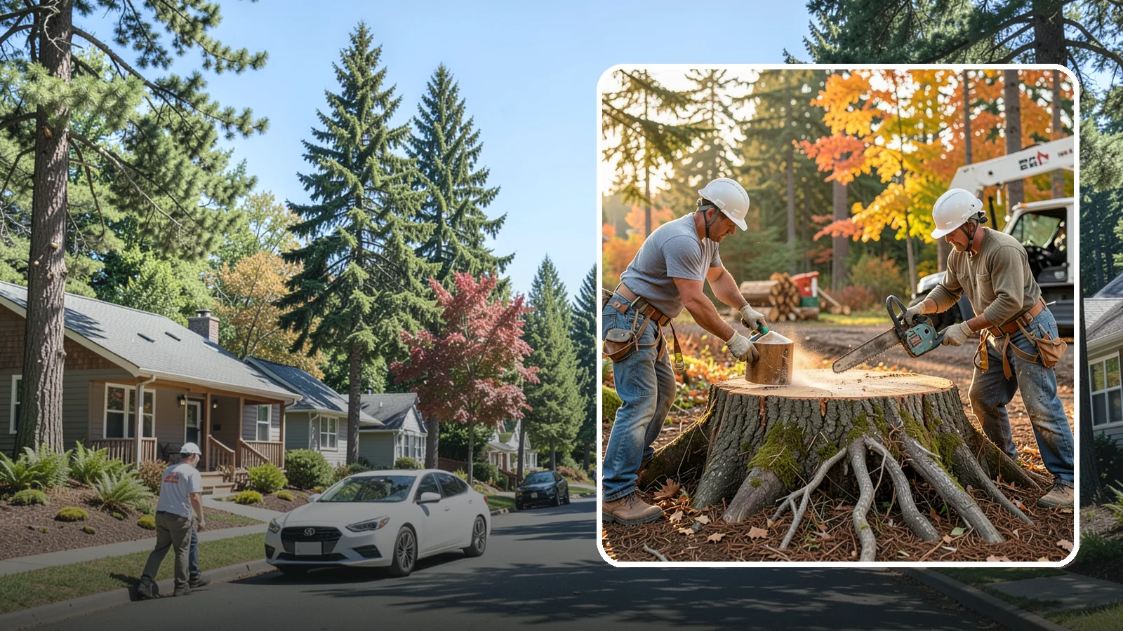 Stump chemical treatment in Orting, Pierce County, WA - The application of approved products to speed stump breakdown or prevent resprouting.