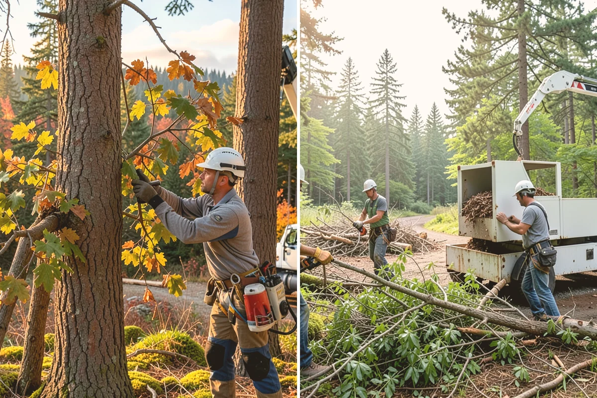 Stump chemical treatment in Orting, Pierce County, WA - Locate and mark utilities before work