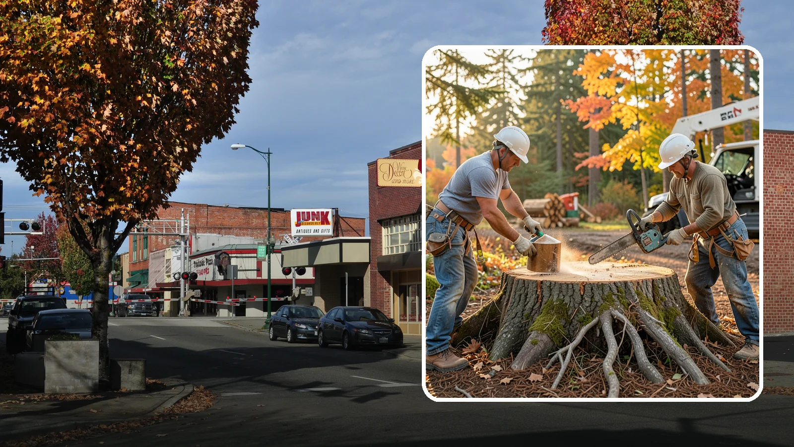 Stump chemical treatment in Puyallup, Pierce County, WA - The application of approved products to speed stump breakdown or prevent resprouting.