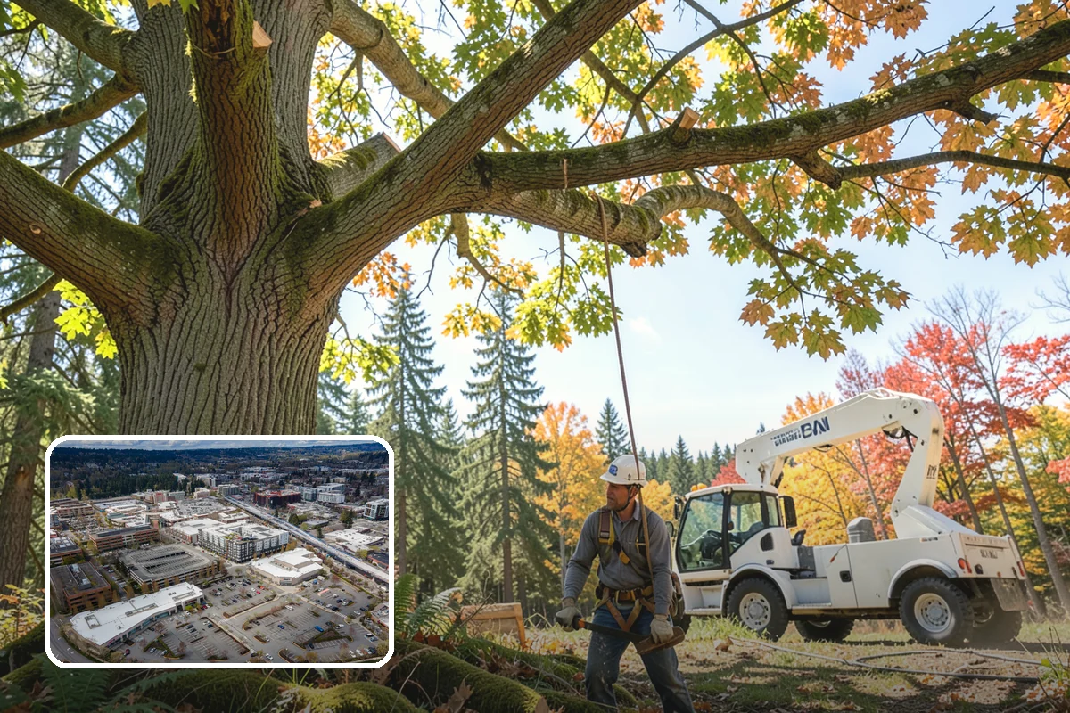 Stump chemical treatment in Redmond, King County, WA - Removes tripping hazards and obstructions