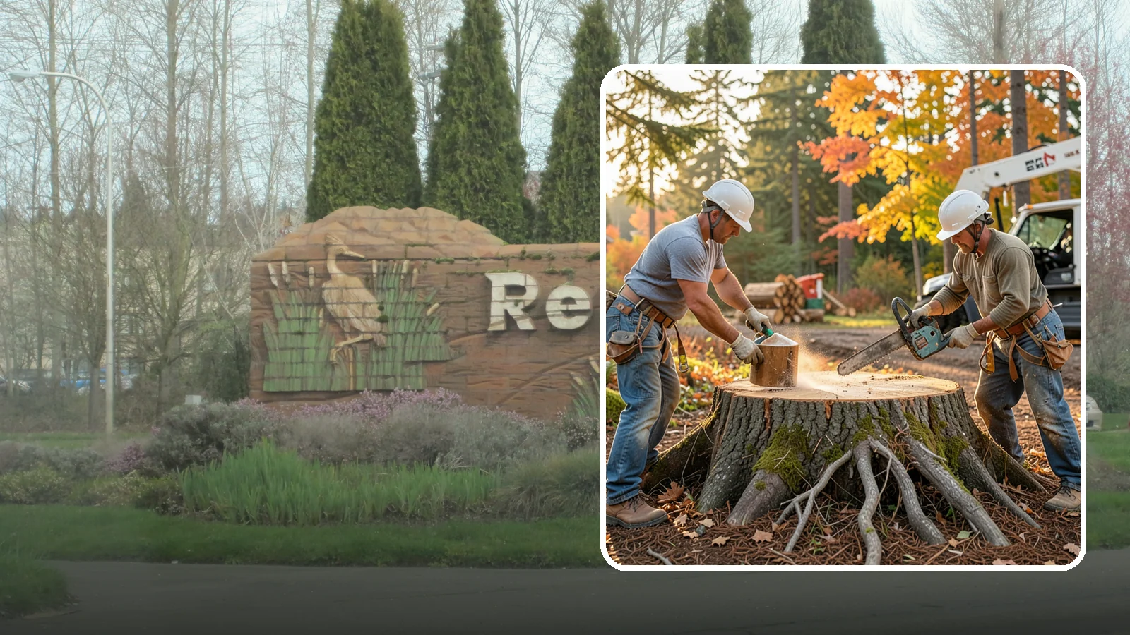 Stump chemical treatment in Renton, King County, WA - The application of approved products to speed stump breakdown or prevent resprouting.