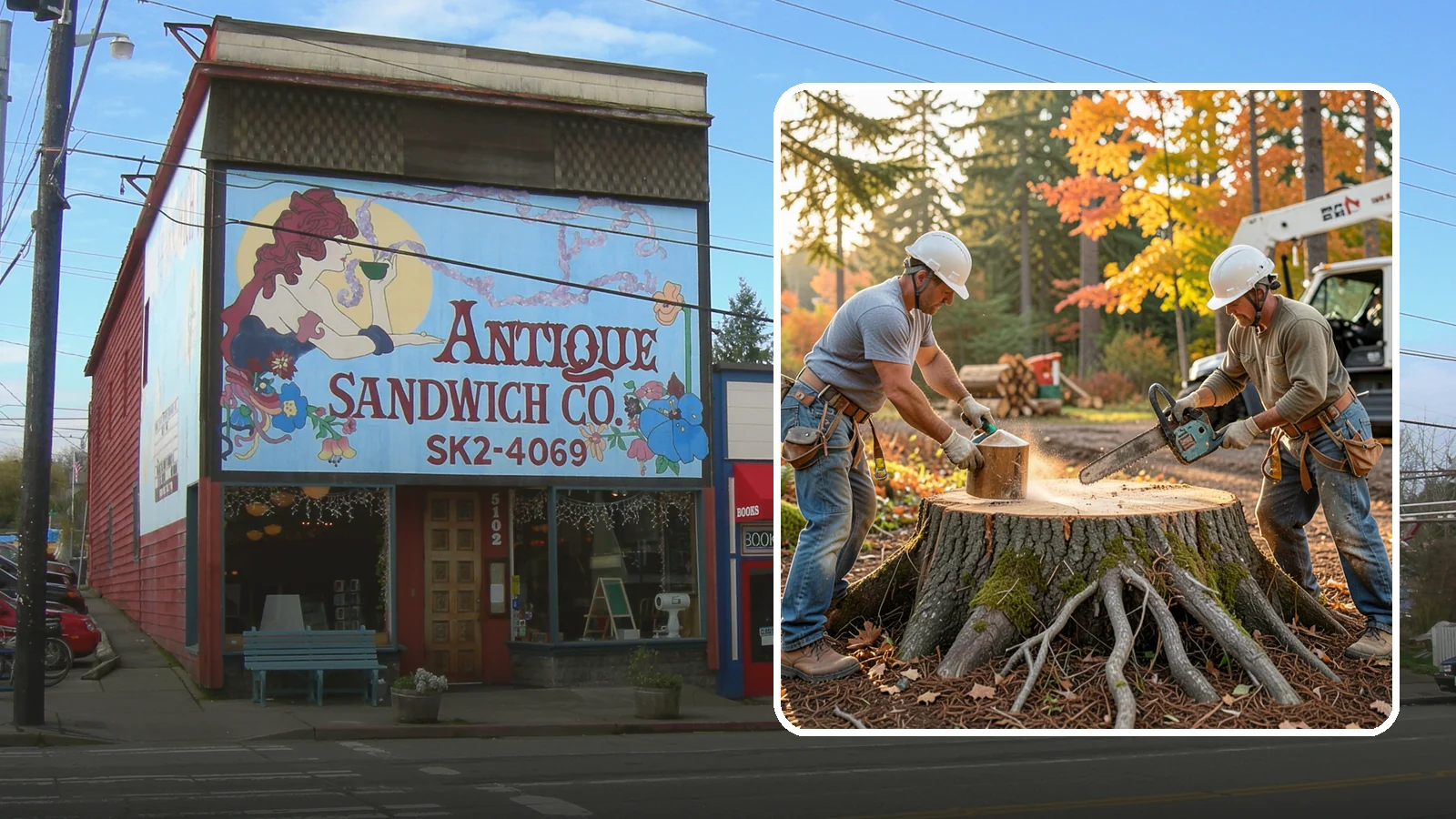 Stump chemical treatment in Ruston, Pierce County, WA - The application of approved products to speed stump breakdown or prevent resprouting.