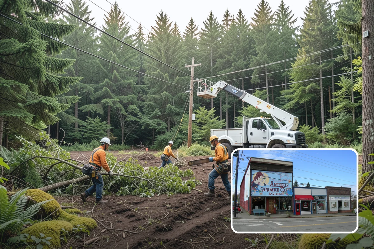 Stump chemical treatment in Ruston, Pierce County, WA - Removes tripping hazards and obstructions