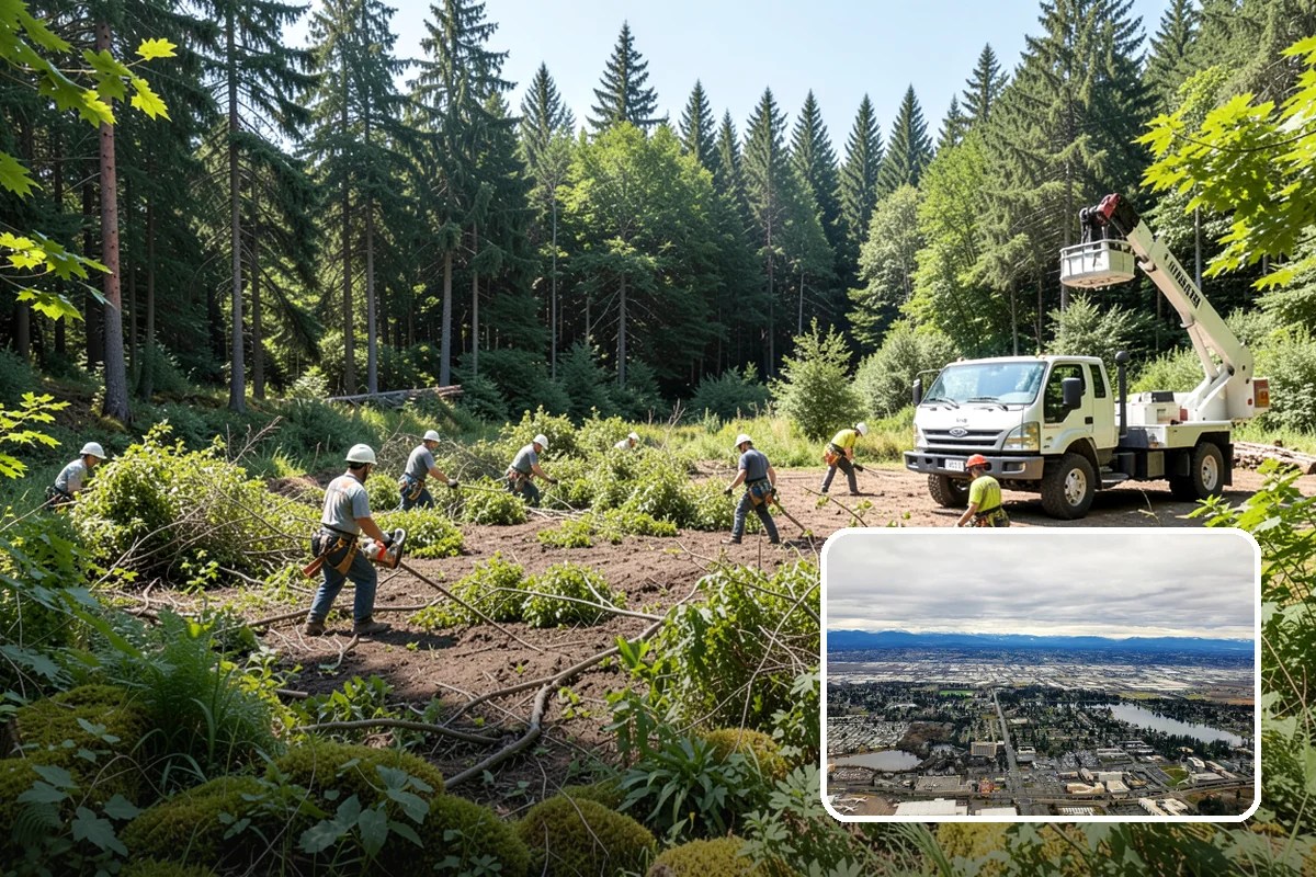 Stump chemical treatment in SeaTac, King County, WA - Removes tripping hazards and obstructions