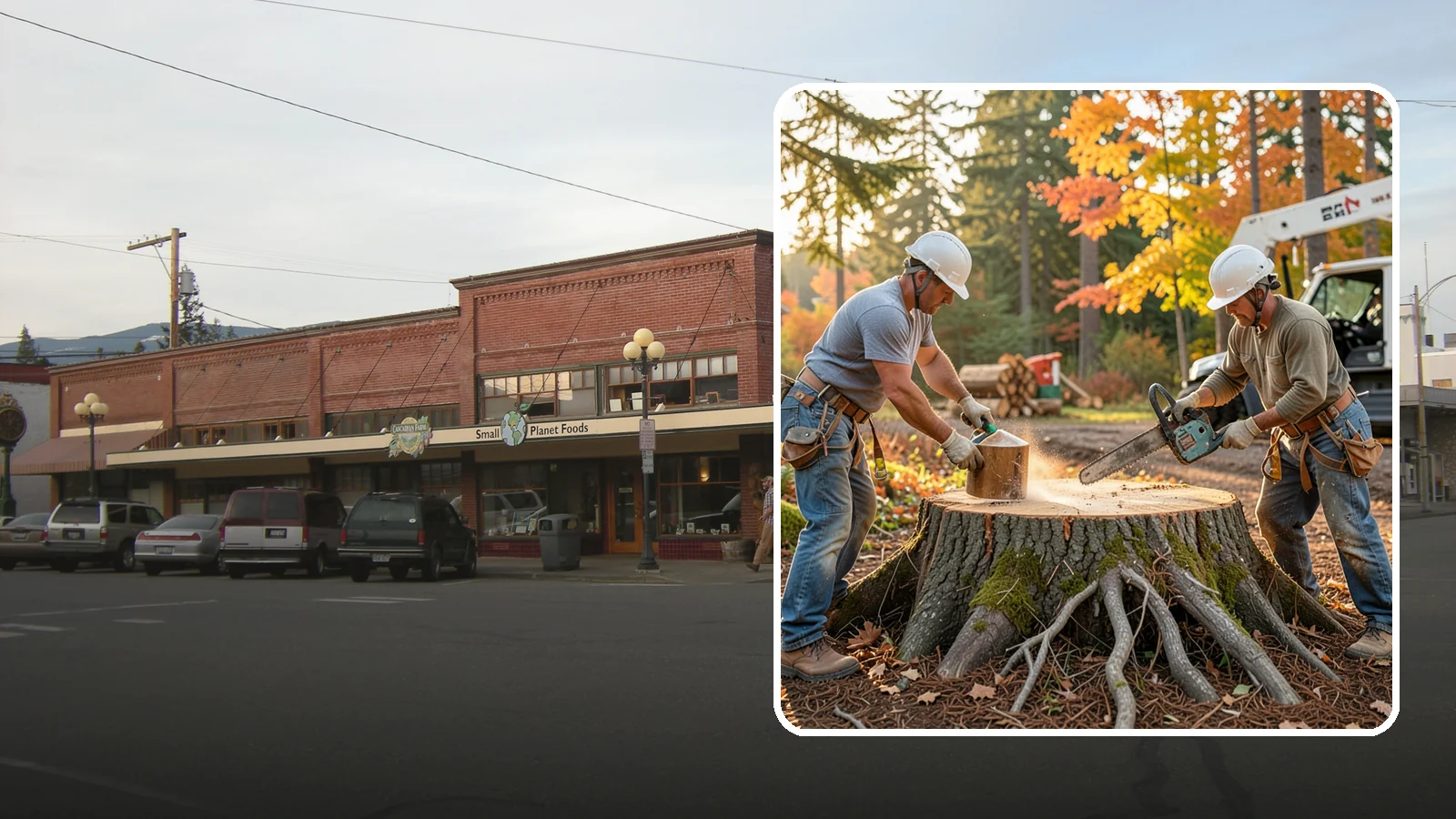 Stump chemical treatment in Sedro-Woolley, Skagit County, WA - The application of approved products to speed stump breakdown or prevent resprouting.