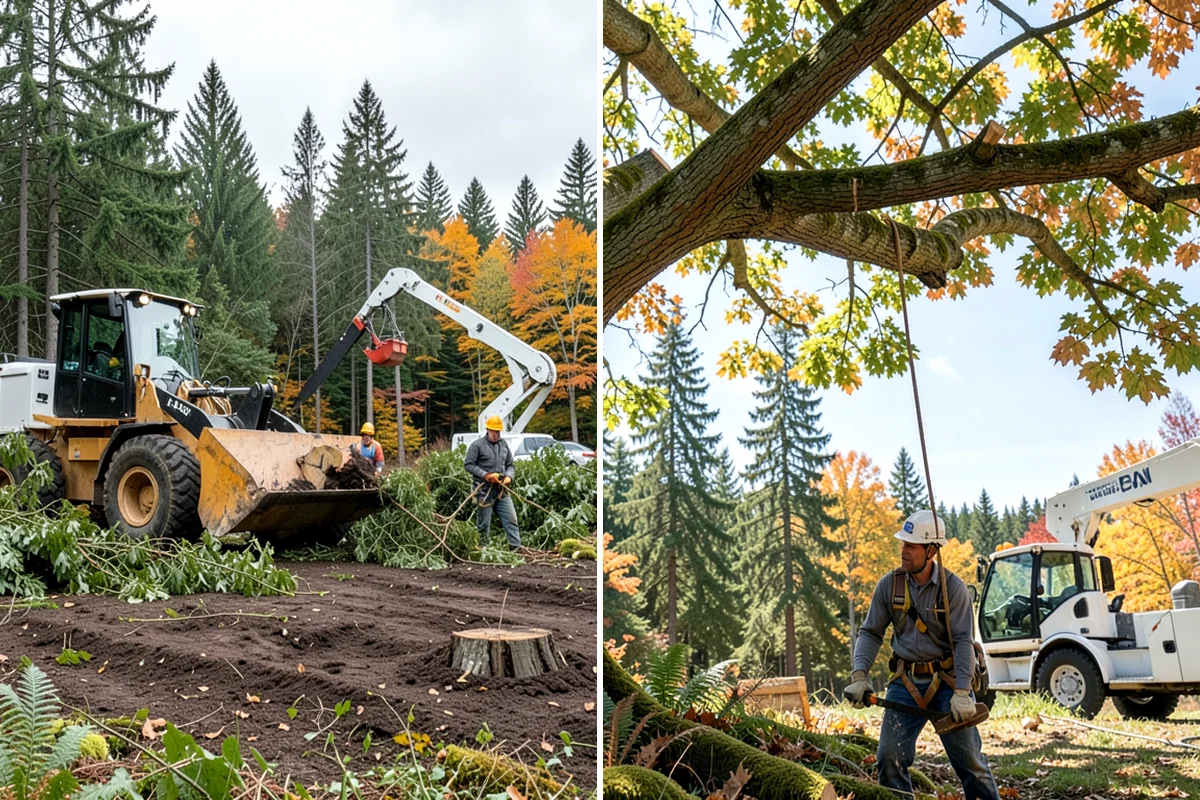 Stump chemical treatment in Sedro-Woolley, Skagit County, WA - Locate and mark utilities before work
