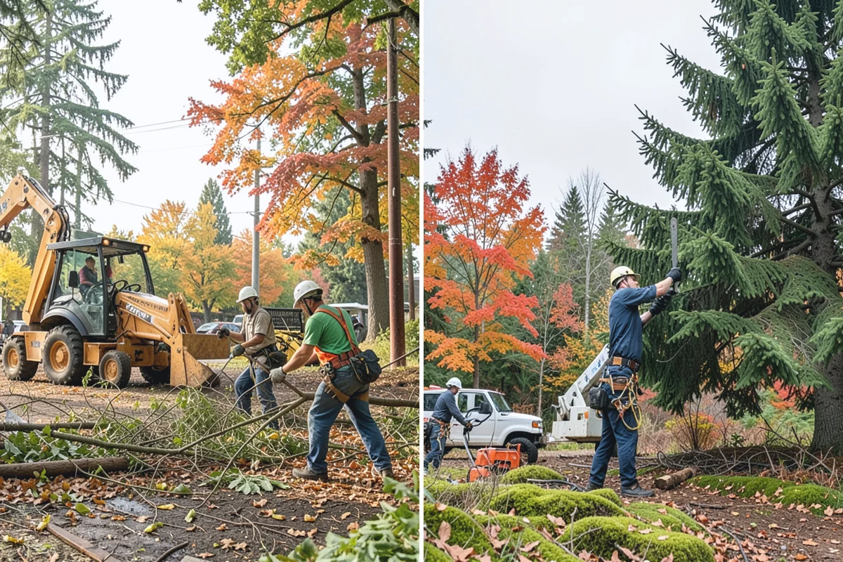 Stump chemical treatment in South Prairie, Pierce County, WA - Locate and mark utilities before work