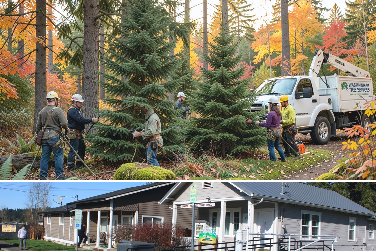 Stump chemical treatment in South Prairie, Pierce County, WA - This treatment can generally be performed year-round in Puget Sound weather but must be scheduled before new growth emerges to...