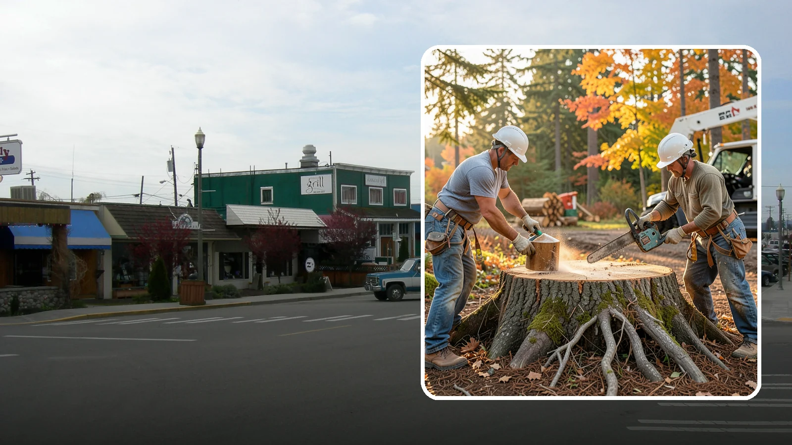 Stump chemical treatment in Stanwood, Snohomish County, WA - The application of approved products to speed stump breakdown or prevent resprouting.