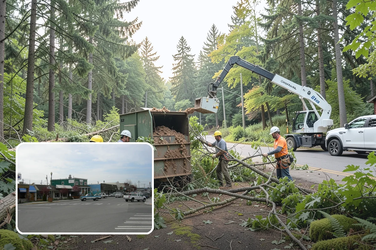 Stump chemical treatment in Stanwood, Snohomish County, WA - Removes tripping hazards and obstructions
