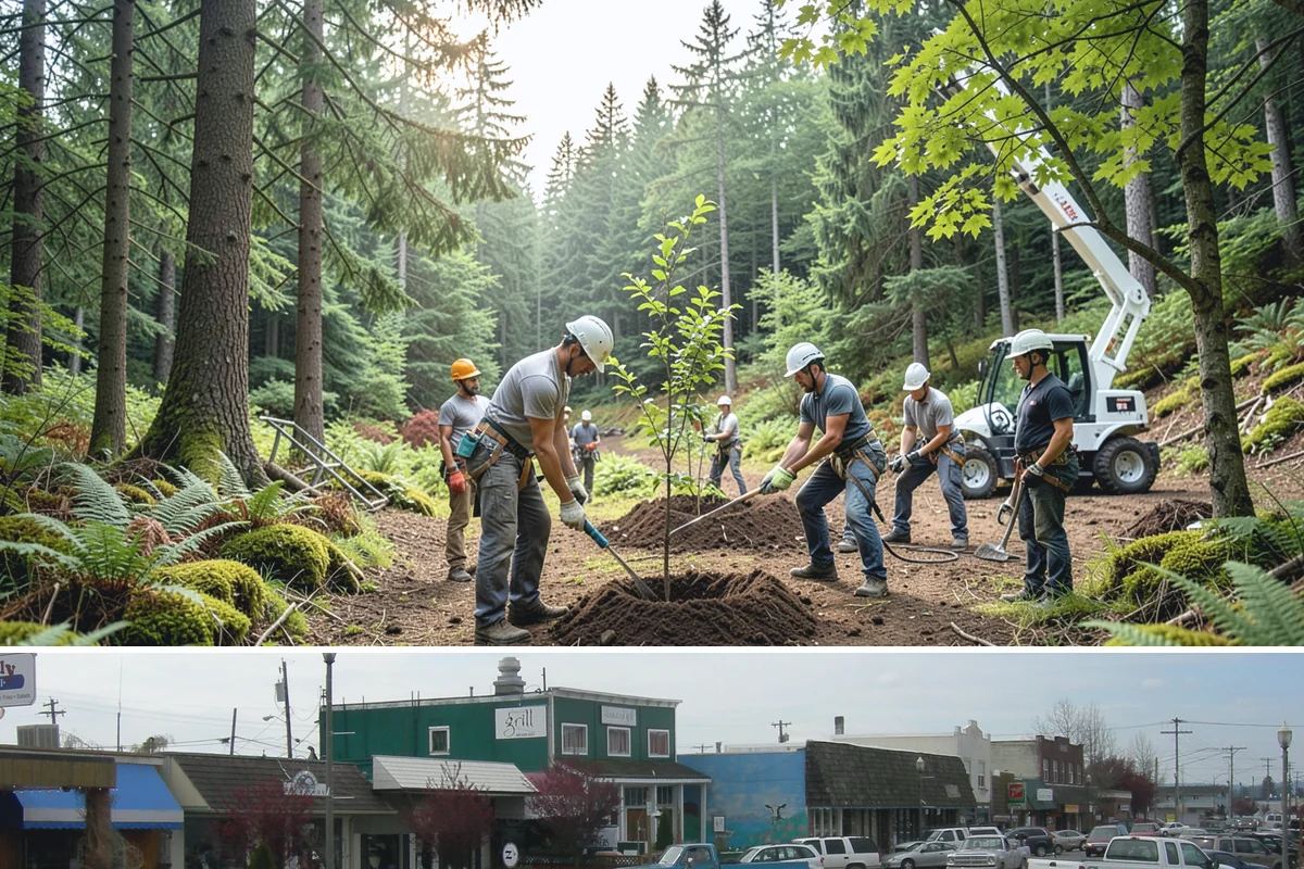 Stump chemical treatment in Stanwood, Snohomish County, WA - This treatment can generally be performed year-round in Puget Sound weather but must be scheduled before new growth emerges to...
