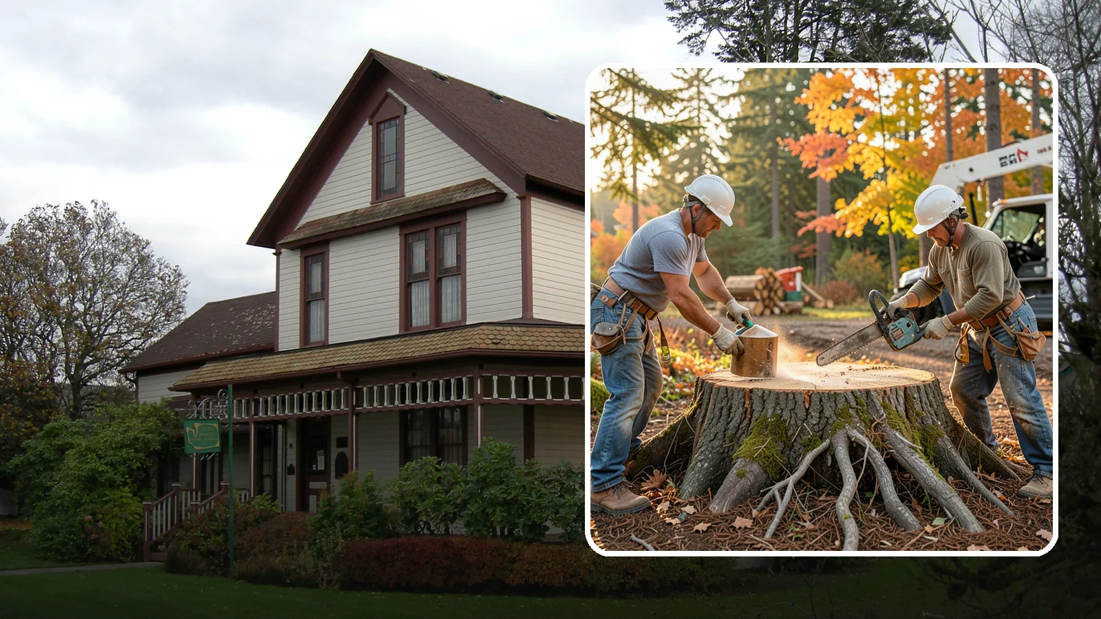 Stump chemical treatment in Sumner, Pierce County, WA - The application of approved products to speed stump breakdown or prevent resprouting.