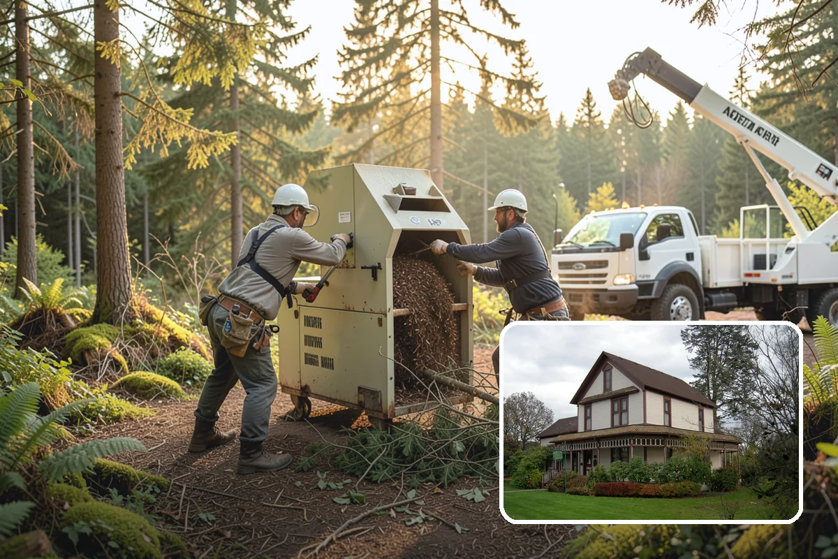 Stump chemical treatment in Sumner, Pierce County, WA - Removes tripping hazards and obstructions