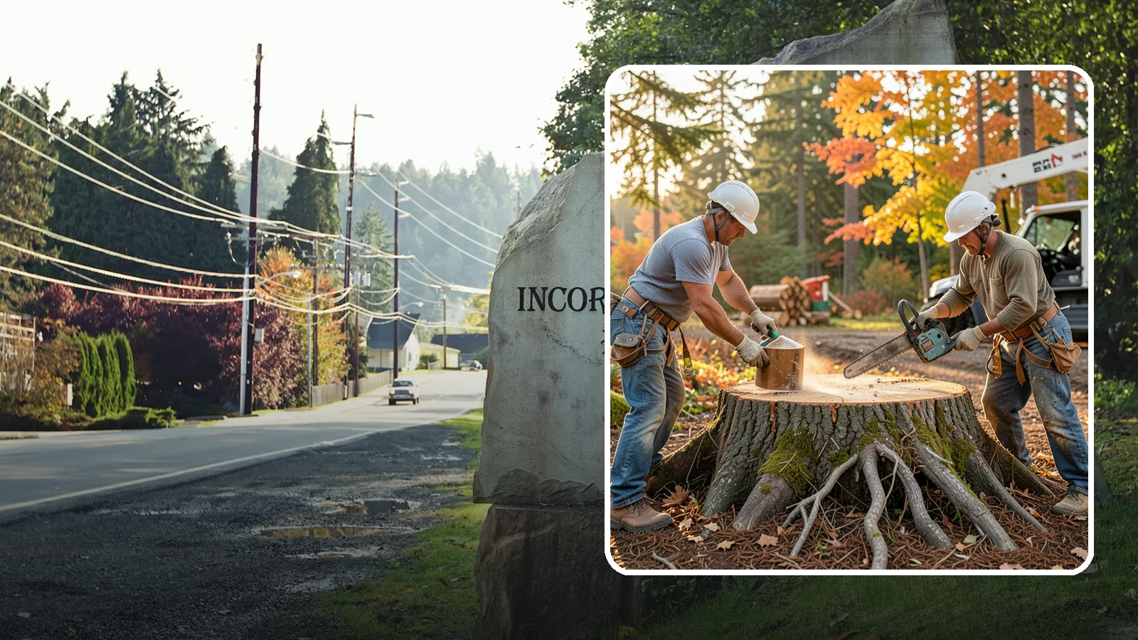 Stump chemical treatment in Wilkeson, Pierce County, WA - The application of approved products to speed stump breakdown or prevent resprouting.