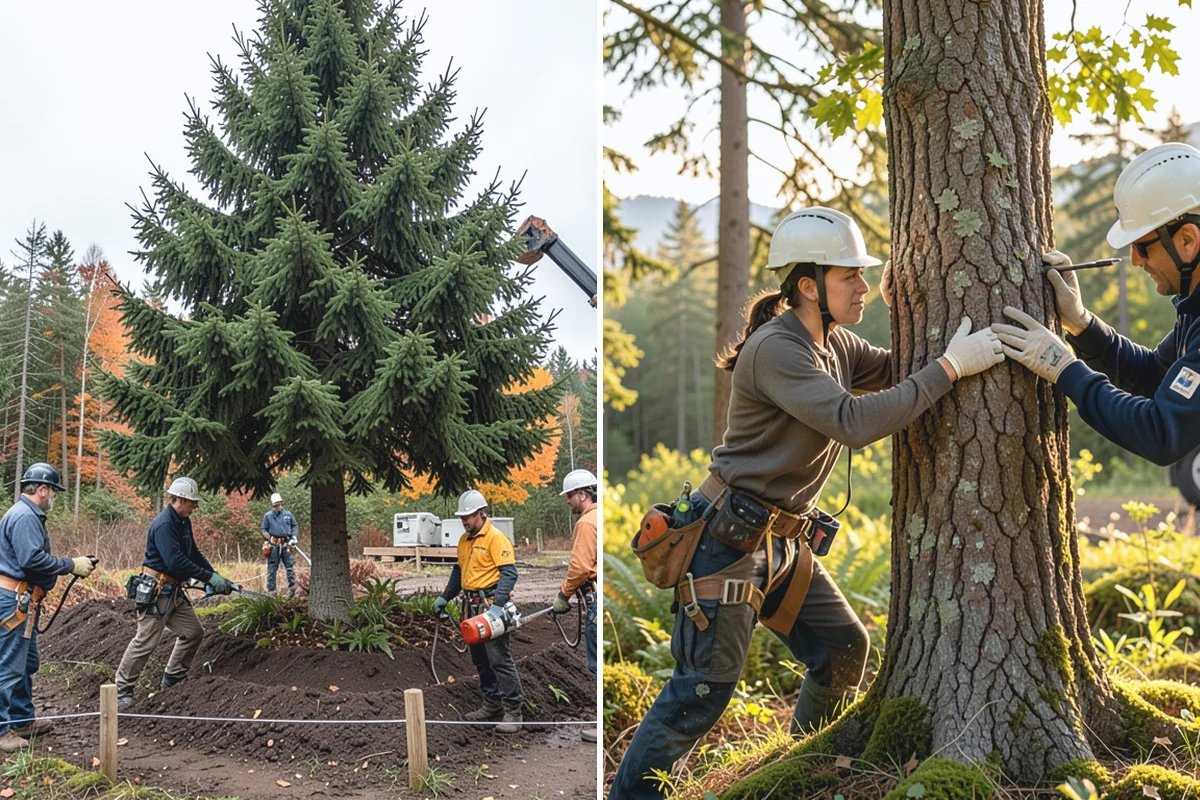 Stump chemical treatment in Wilkeson, Pierce County, WA - Locate and mark utilities before work