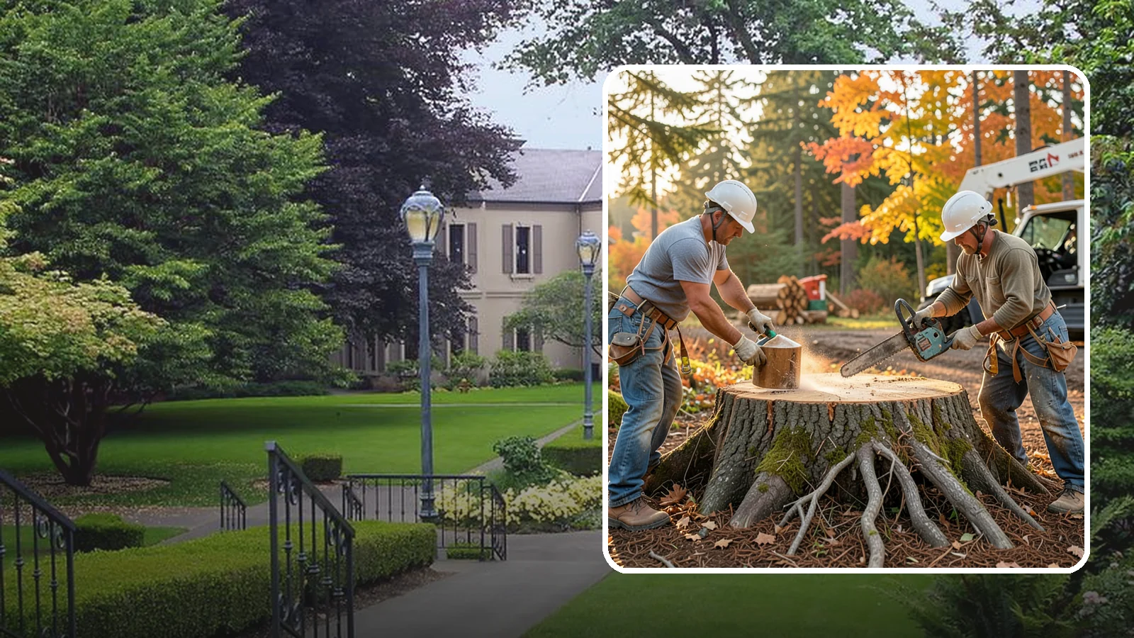 Stump chemical treatment in Woodinville, King County, WA - The application of approved products to speed stump breakdown or prevent resprouting.