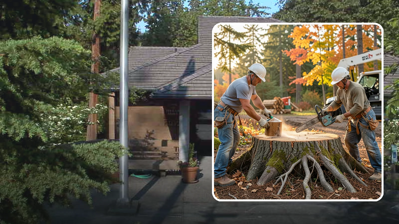 Stump chemical treatment in Yarrow Point, King County, WA - The application of approved products to speed stump breakdown or prevent resprouting.