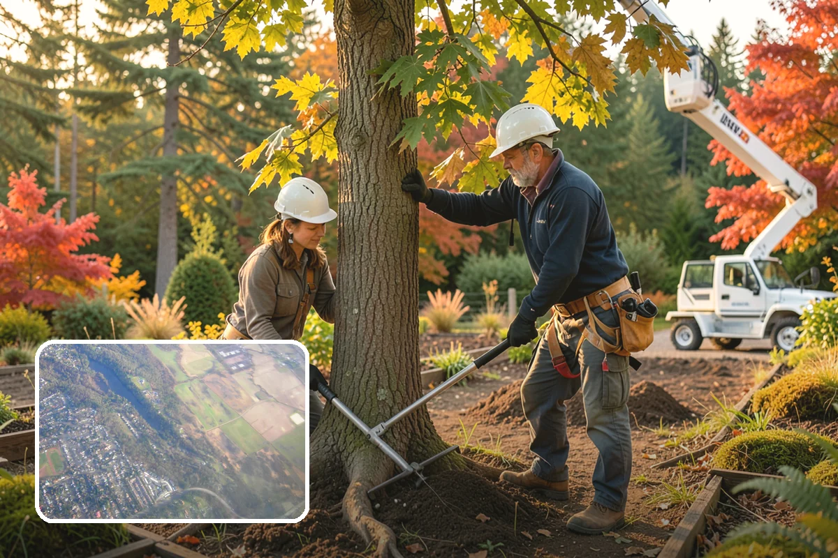 Stump grinding in Algona, King County, WA - Removes tripping hazards and obstructions