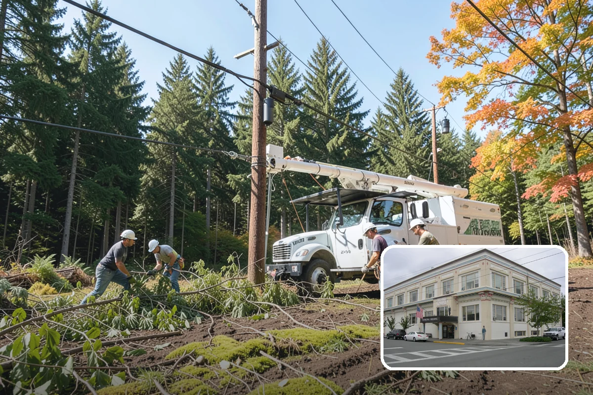Stump grinding in Anacortes, Skagit County, WA - Removes tripping hazards and obstructions