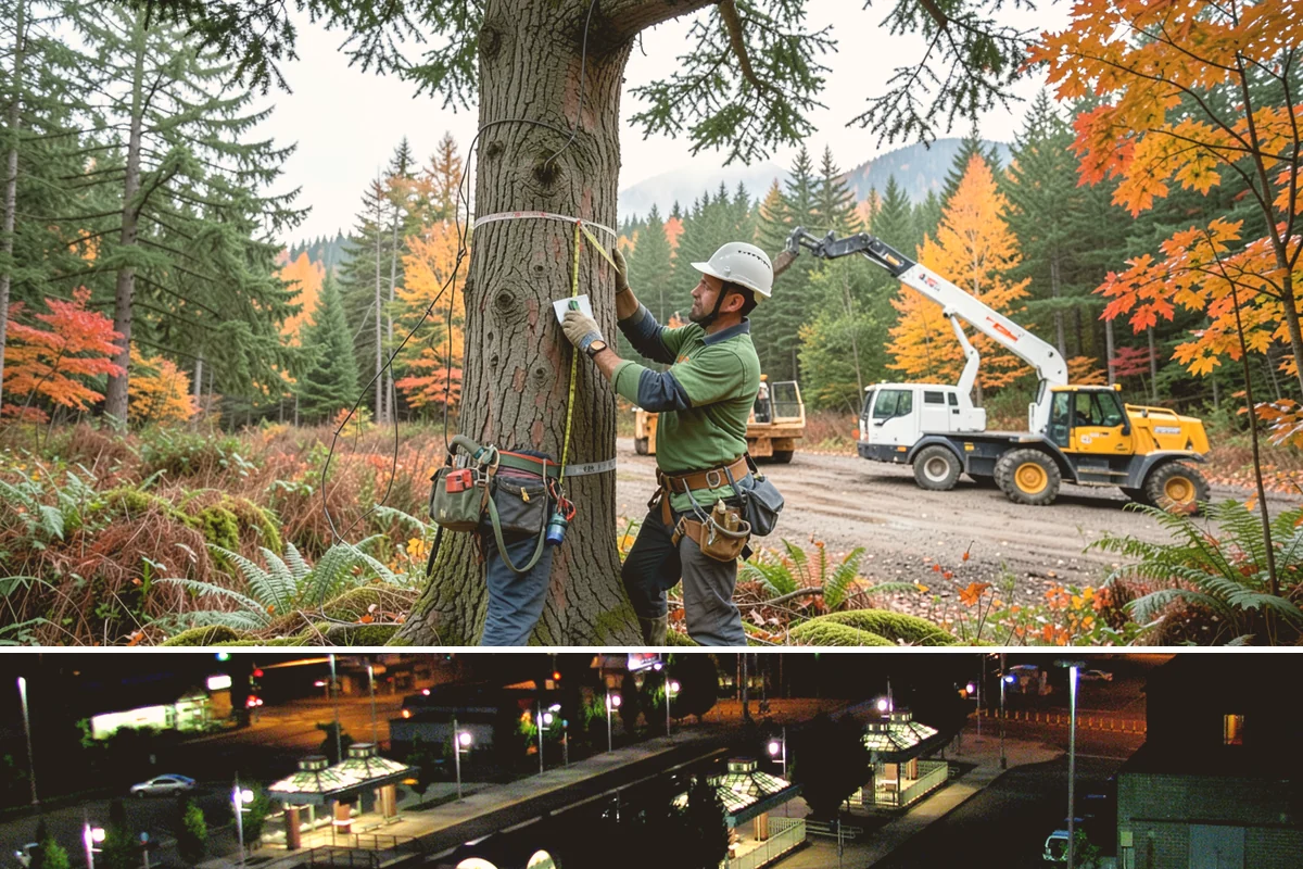 Stump grinding in Auburn, King County, WA - Work can be performed year-round in Washington State weather but may require special precautions during heavy rain to manage...