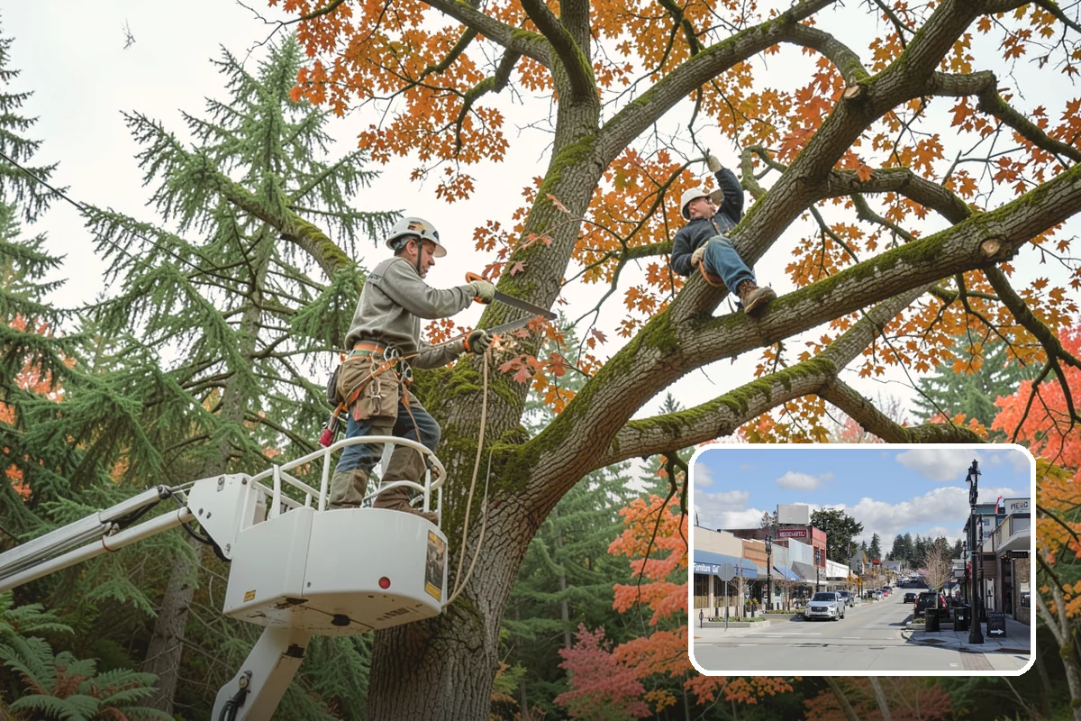 Stump grinding in Bothell, King County, WA - Removes tripping hazards and obstructions