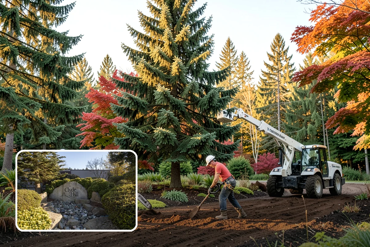 Stump grinding in Clyde Hill, King County, WA - Removes tripping hazards and obstructions