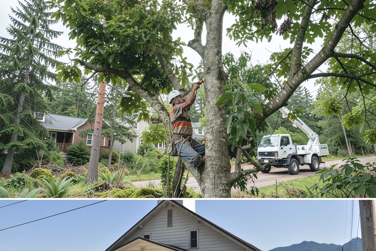 Stump grinding in Concrete, Skagit County, WA - Work can be performed year-round in Washington State weather but may require special precautions during heavy rain to manage...
