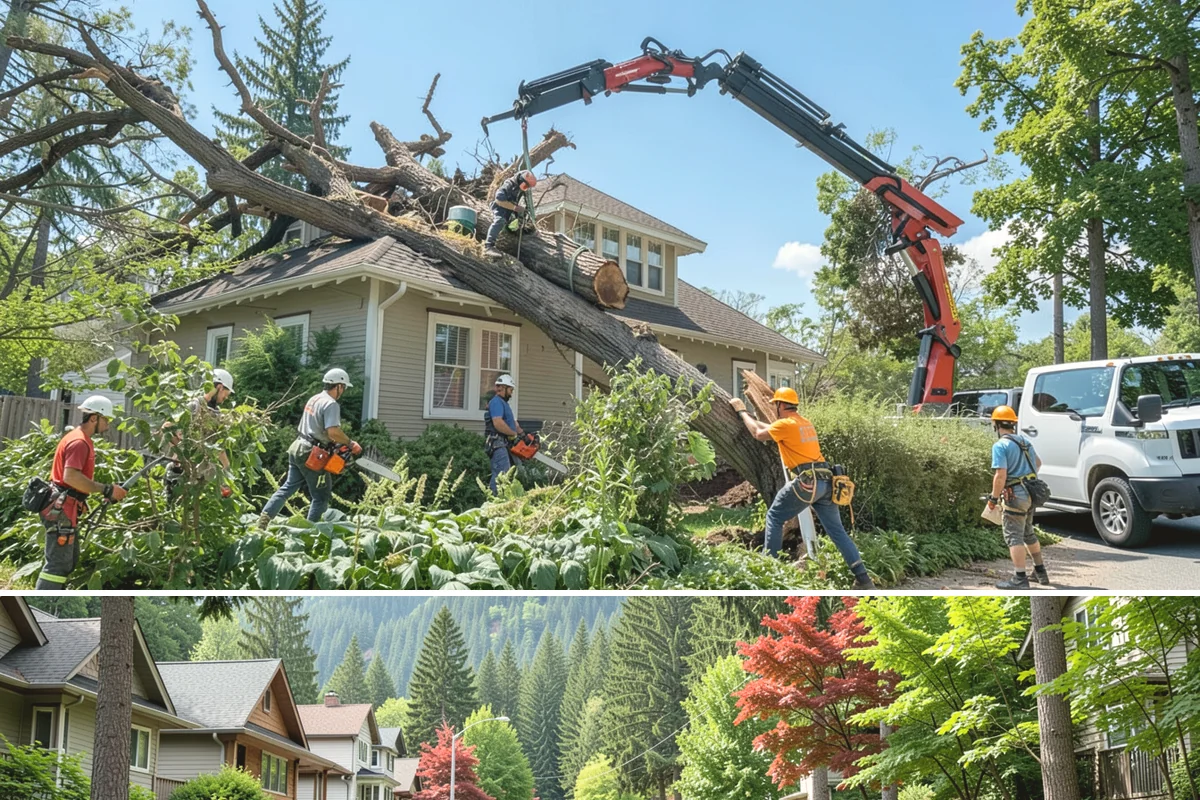 Stump grinding in Darrington, Snohomish County, WA - Work can be performed year-round in Washington State weather but may require special precautions during heavy rain to manage...