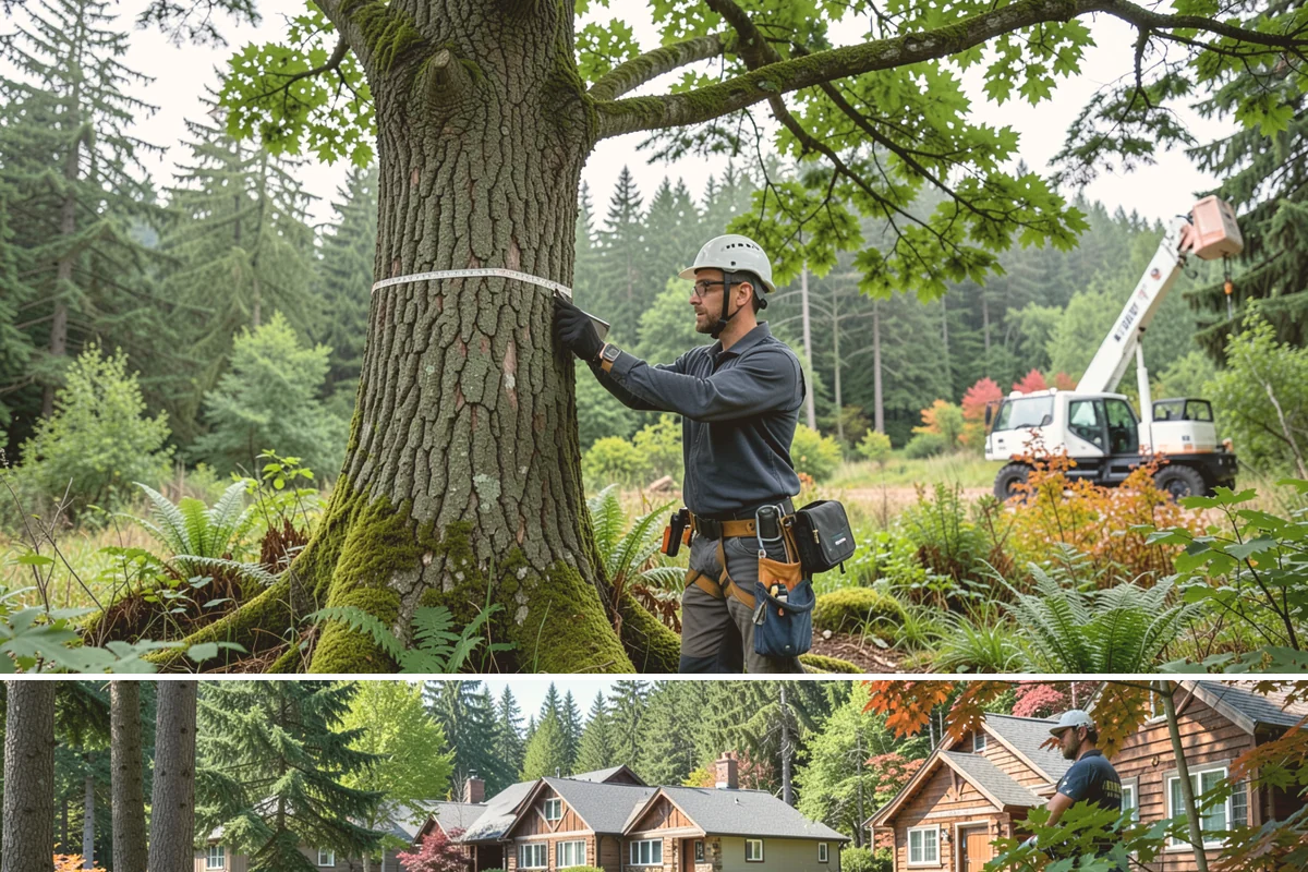 Stump grinding in Edgewood, Pierce County, WA - Work can be performed year-round in Washington State weather but may require special precautions during heavy rain to manage...